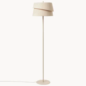 Oak Wood Floor Lamp, 150cm